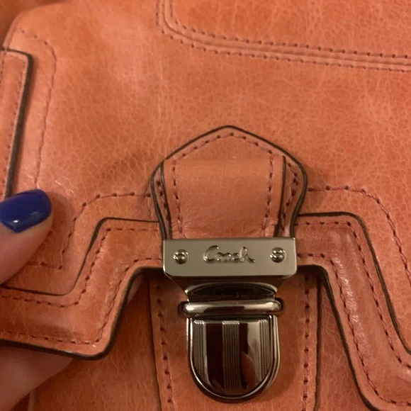 NWT Coach Poppy Colored Handbag - Picture 6 of 9
